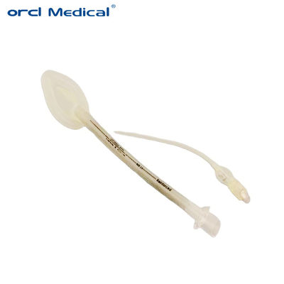 호흡기 치료 및 호흡기 통제를 위한 일회용 PVC 목구멍 마스크 호흡기