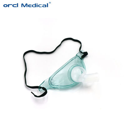 의료 성인 어린이 일회용 PVC 일회용 트라케오스토미 산소 마스크 공장 제조업체