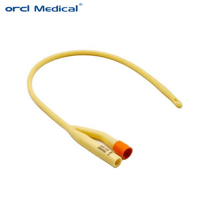 2 Way Latex Foley Catheter 실리콘 코팅 맞춤형 무료 샘플