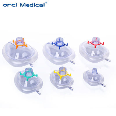 Factory Best Price Air Cushion Mask Disposable Pvc Anaesthesia Mask Using for Patients in Hopital