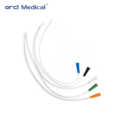 멸균 일회용 의료 등급 Fr6-22 사이즈 PVC 흡인 카테터 (눈금 표시 포함)